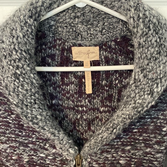 Wilfred Free Erable Alpaca Wool Blend Sweater XS - Picture 3 of 7